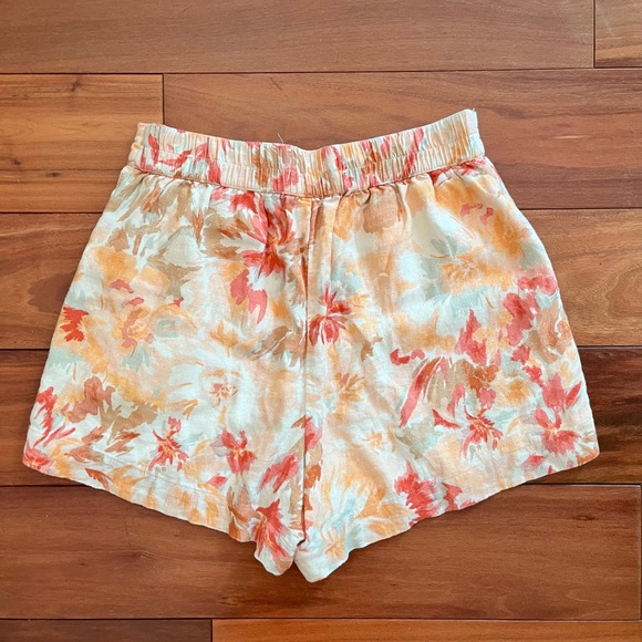 Abercrombie & Fitch Floral Linen Shorts - Picture 6 of 6